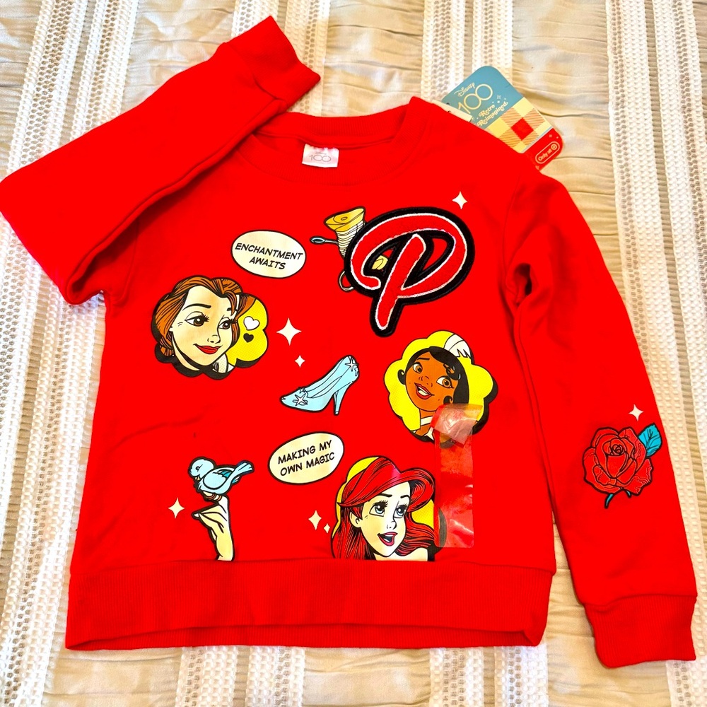 Disney Red Princess Graphic Kids Shirt